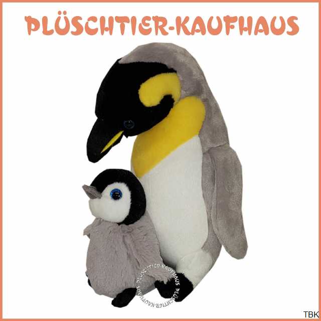 Plüschtier Pinguin mit Baby 501270